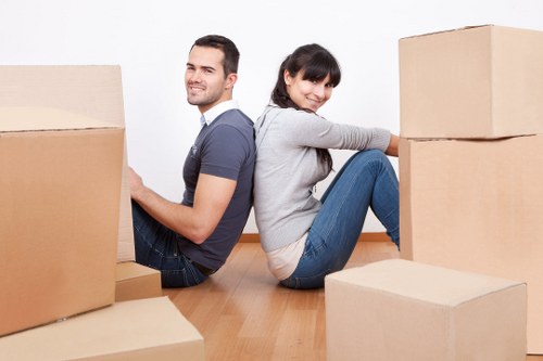 Advanced techniques in action during an office relocation